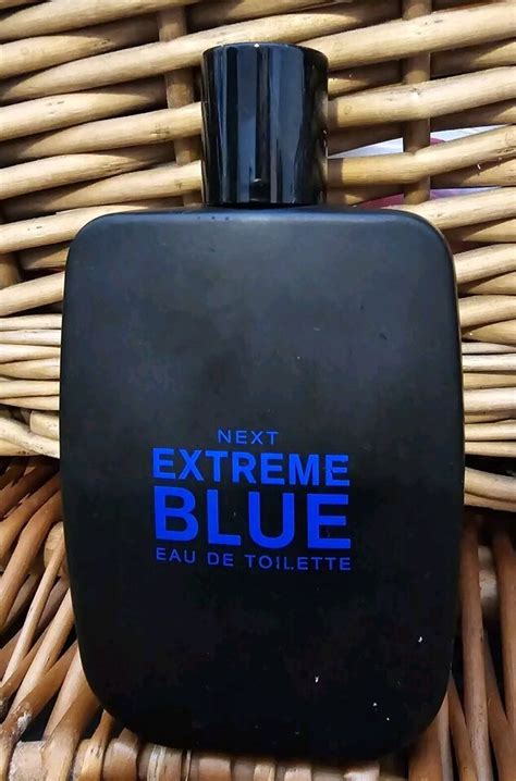 next extreme blue aftershave.